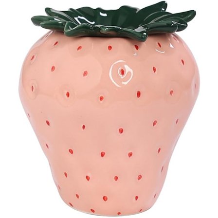 Jordbær Keramisk Askebæger, Sød Cigar til Indendørs eller Udendørs Brug, Hjemmekontor Dekoration til Rygere