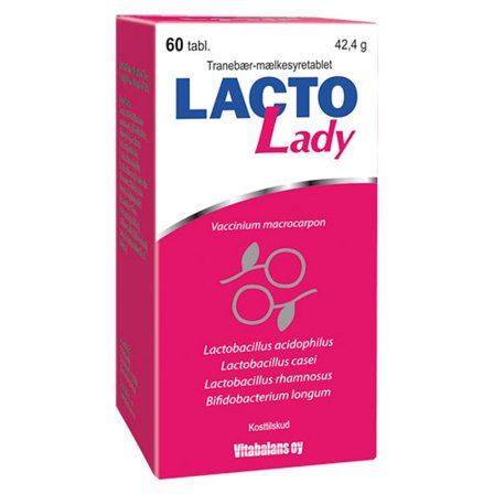 Vitabalans Oy Lacto Lady, Helse & Madvarer, Ingredienser, Tranebær