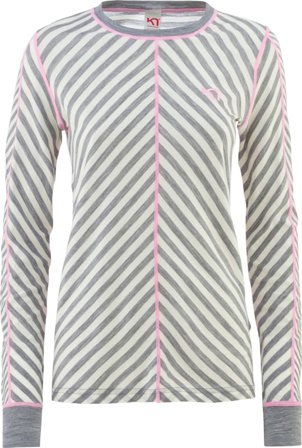 Kari Traa Women's Smale LS Women base layer tops Grey M