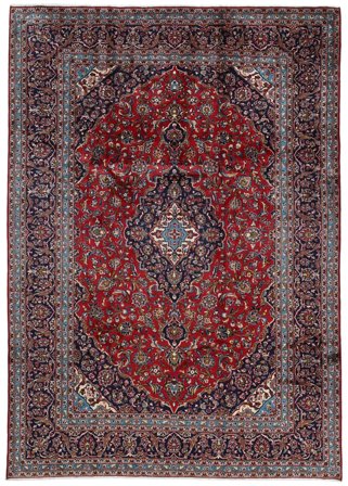 Tapis Kashan 250X350 Grand (Laine, Perse)