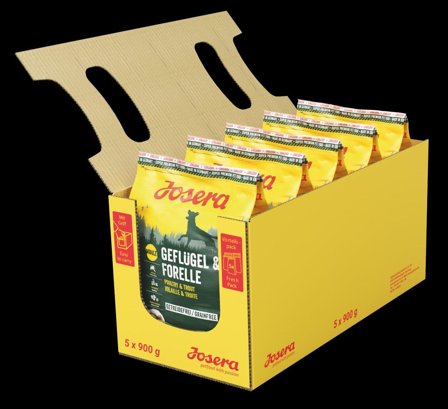 Josera Fjærfe og Ørret 4,5kg - Tørrfôr til hund