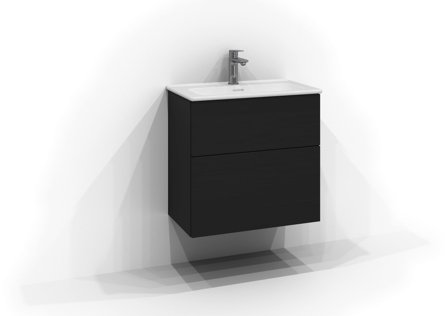 Svedbergs Poem Håndvaskskab Sort ask, Badeværelse