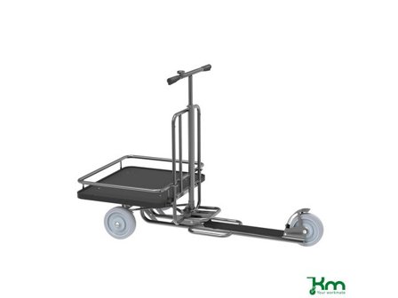 Sparkcykel med flak Ergonomisk - Lyreco - Emballage och lagerutrustning - Lagerutrustning - Vagnar