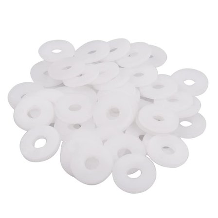 100 STK Pakninger Flat Tip Tykk Base