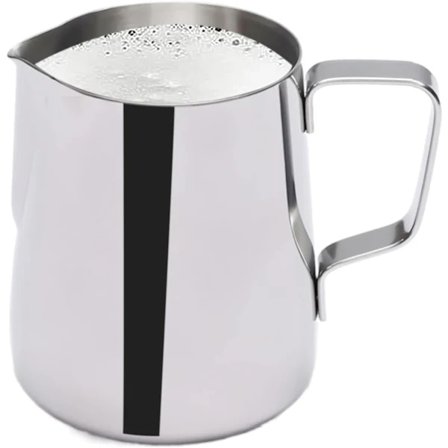 Ruostumattomat espressokannut, maidonvaahdotin espressokoneisiin Cappuccino Latte Art Hopea, 350 ml