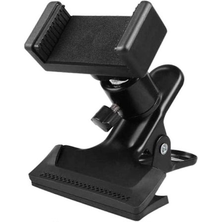 Gitar Telefonholder Smartphone 360 Rotasjon Headstock Mobiltelefon Klemme Klips Feste for Elektriske eller Akustiske Gitarer, Passer Smartphones med 