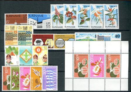 Surinam (Holland) - Årgang 1974 - Postfrisk