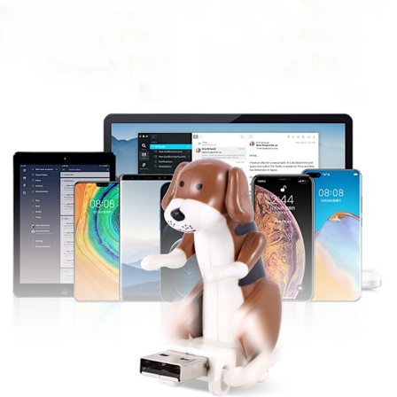 *Bärbar Mini Dator Söt U-Disk Rolig Hump Hund Snape Hund U Dis*