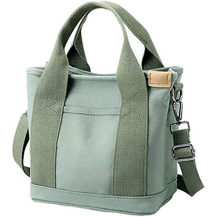 Stor Kapasitet Multi Lomme Håndveske Dame Mote Canvas Tote Skulderveske Messenger Bag Arbeid Reise Student Sykepleier Mamma Veske