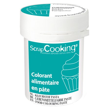 Pastaväri Turkoosi ScrapCooking