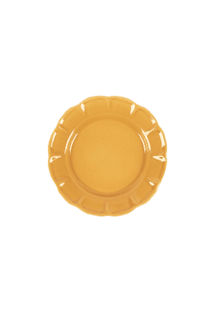 Pick A Poppy Everyday Charm Assiett - 21 Cm Glas & porslin Gul
