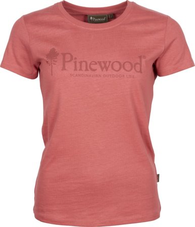 Pinewood Women's Outdoor Life T-Shirt Women short-sleeved sweaters Pink S