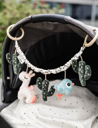 Done by Deer Barnevognskæde Lalee Sand - Multi/patterned - 47X 14CM