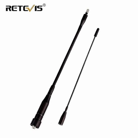 Dobbelbånds Sma-f Høygevinst Antenne Vhf Uhf 360mm