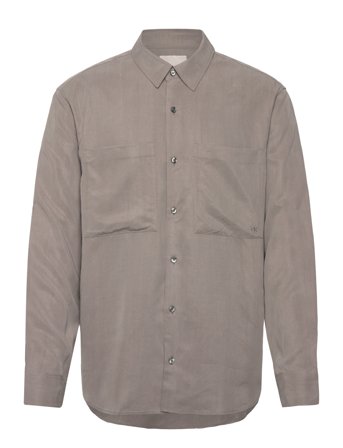 Calvin Klein | Ls Drapey Relaxed Shirt | XS