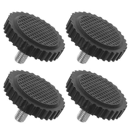 Elektronisk Vekt Føtter, 4 stk Gummi Buffere for Digitale Kjøkken- og Smykkevekter [DB]