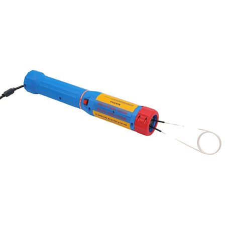 Magnetisk induktionsvärmare kit, 1100W effekt, 8 värmespolar, flamfri uppvärmning,Blå