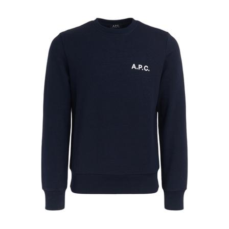 A.p.c. - Tröjor - Blå - Herr - Storlek: Xl, Herr, Storlek: XL