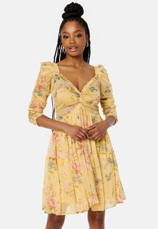 byTiMo Chiffon Mini Dress 457 - Delicate Klær