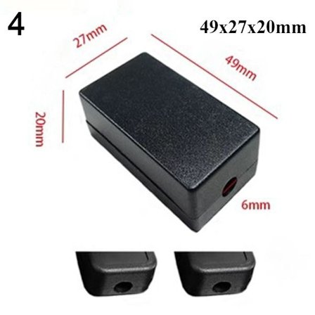 Elektronisk projektboks Vandtæt dæksel Projekt 49X27X20MM4 4