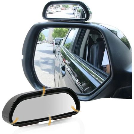 2 st Döda Vinkel Speglar, 360° Vidvinkel Sidospegel Motorcykel