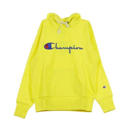 Champion Hooded Tröja gul, Herr, Herr, Storlek: L