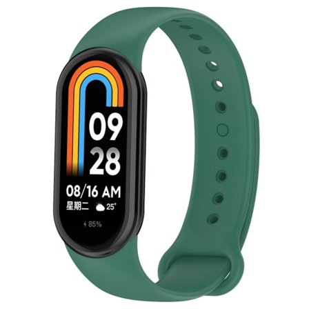 Bekvämt Xiaomi Mi Band 8 klockarmband - Grönt