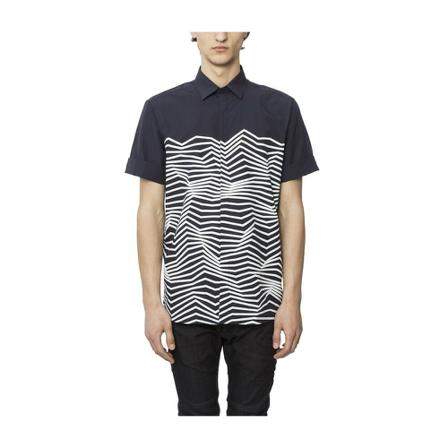 Neil Barrett, Shirt Blauw, Heren, Maat:L