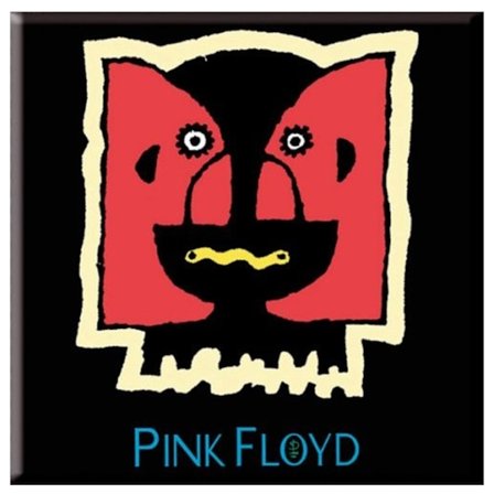 Pink Floyd The Division Bell Kylskåpsmagnet En Storlek Svart/Rosa/