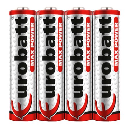 4-Pack AAA/R3 Batterier Max Power