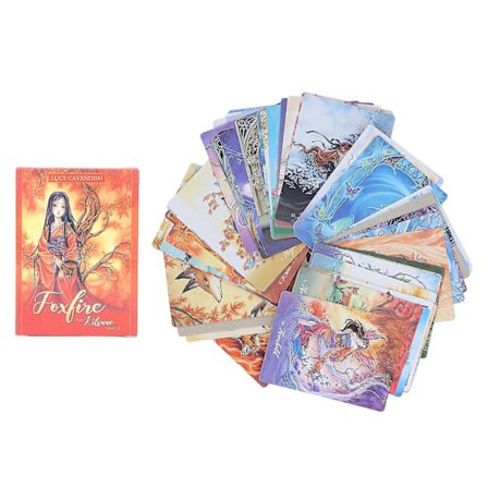 Secret World Tarot Cards - Mystisk spådomskort för spelpresent