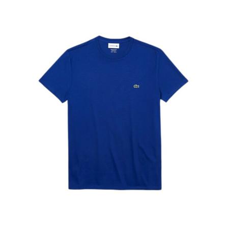 Lacoste - T-shirts - Blå - Herr - Storlek: M, Herr, Storlek: M