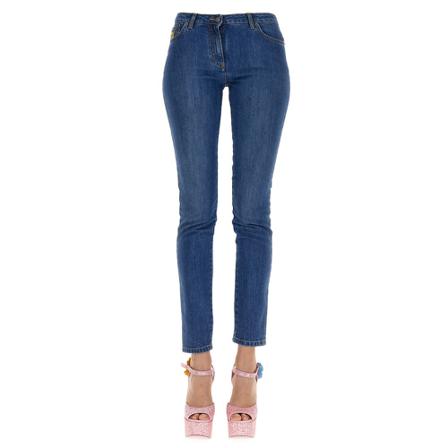 Moschino Skinny Jeans , Blauw , Dames , Maat: S