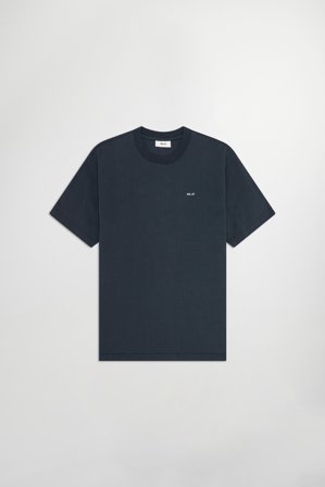 NN.07 Abel T-Shirt Herren Blau Baumwolle