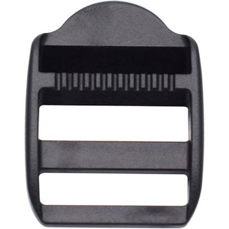 25mm Plast Stege Spänne Justerbar Lås Spännen för Ryggsäck Remmar 1” Remset 10-pack