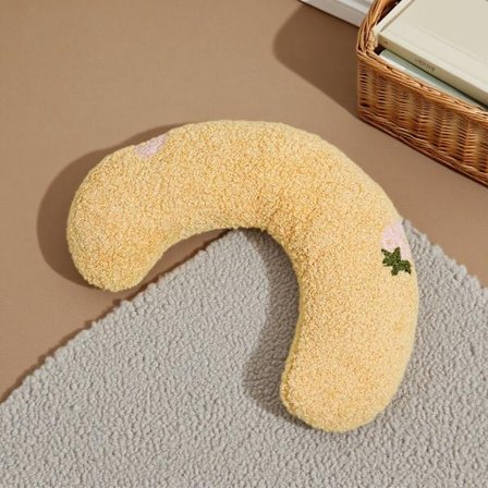 U-formad valpkudde - Kattkudde Mjuk hundbädd Kudde Mjuk husdjurskudde för katt