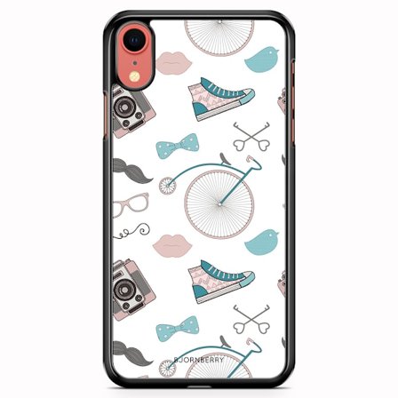 Bjornberry Skal iPhone XR - Hipster Mönster