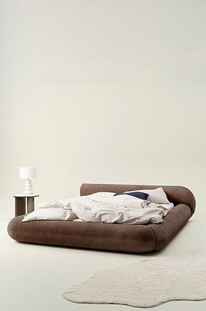 Jotex - Bettrahmen 180 Cm Braun - PATH - Kaufe Bettgestelle bei Jotex