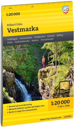 Calazo Stikart Oslo: Vestmarka 1:20.000