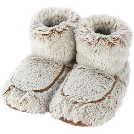 Mikrobølgeovnsstøvler, Opvarmelige Dametøfler med Fransk Tørret Lavendel, Beroligende Varme og Komfort