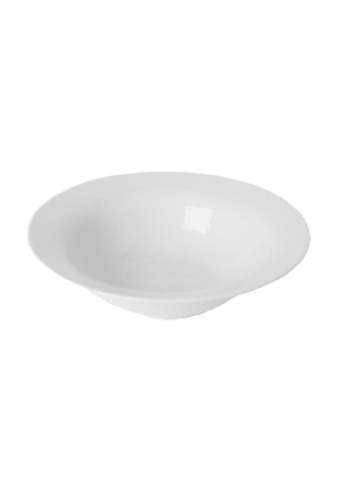 Åhléns Home Pastatallrik BONNIE 23,5 cm Mattallrikar Vit ONESIZE