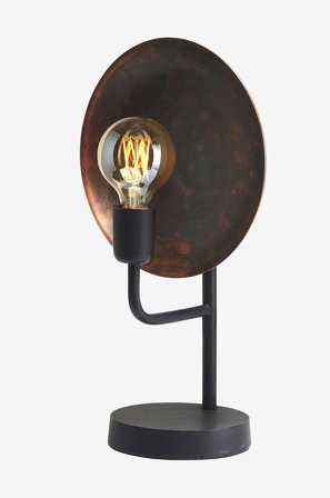 PR Home - Lampunjalka Upptown, 44 cm - Musta - Lampunjalat - - Homeroom