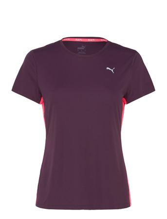 Run Favorites Velocity Tee W Sport T-shirts & Tops Short-sleeved Purple PUMA