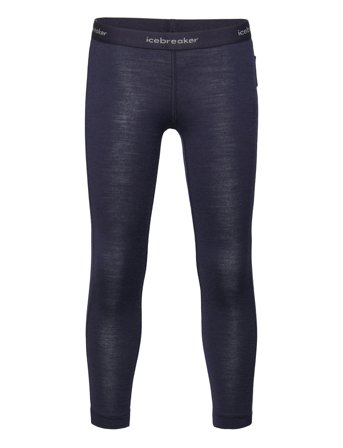 Icebreaker Kids Merino 200 Oasis Leggings - Navy - 116