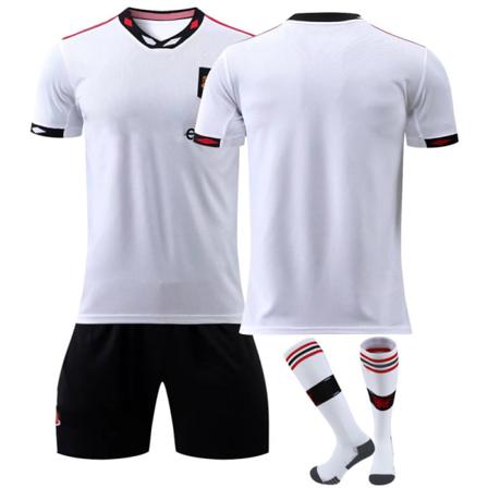 Manchester United Jersey 22 23 Fotbollströja Set No number 18(100-110cm)