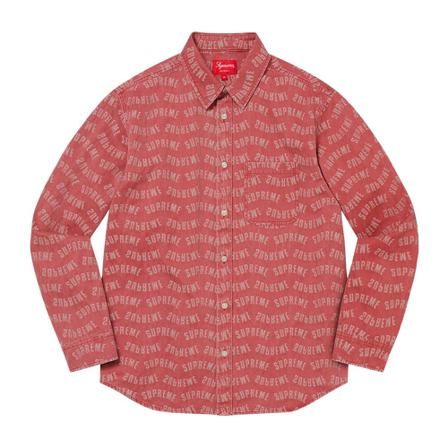 Supreme, Shirts Rood, Heren, Maat:L