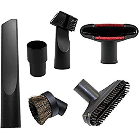 6-delad uppsättning för 32 mm och 35 mm hål dammsugare.