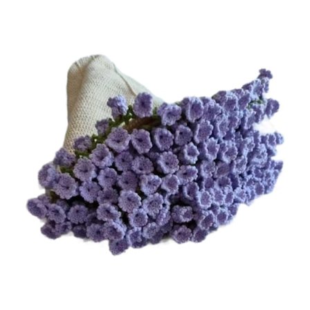 Bouquet Tæppe Hæklesæt Hæklestartersæt til Bouquet Gave Håndværk Håndlavet DIY Håndværk Strikkesæt til Entusiaster Voksne-WELLNGS