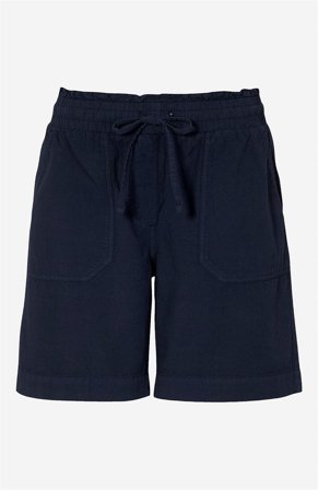 Cellbes of Sweden - Shorts i vasket bomull Jade i marineblå for damer i størrelse 38