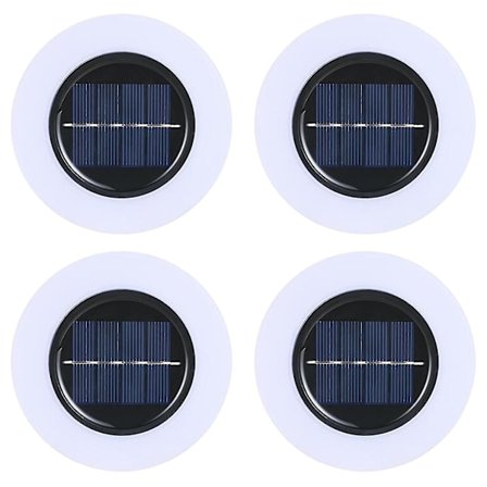 4st Utomhus vattentät Solar Light Garden Plug-in Solar Light Led Underground Light